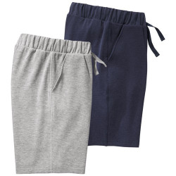 LES 2 SHORTS MAILLE CONFORT