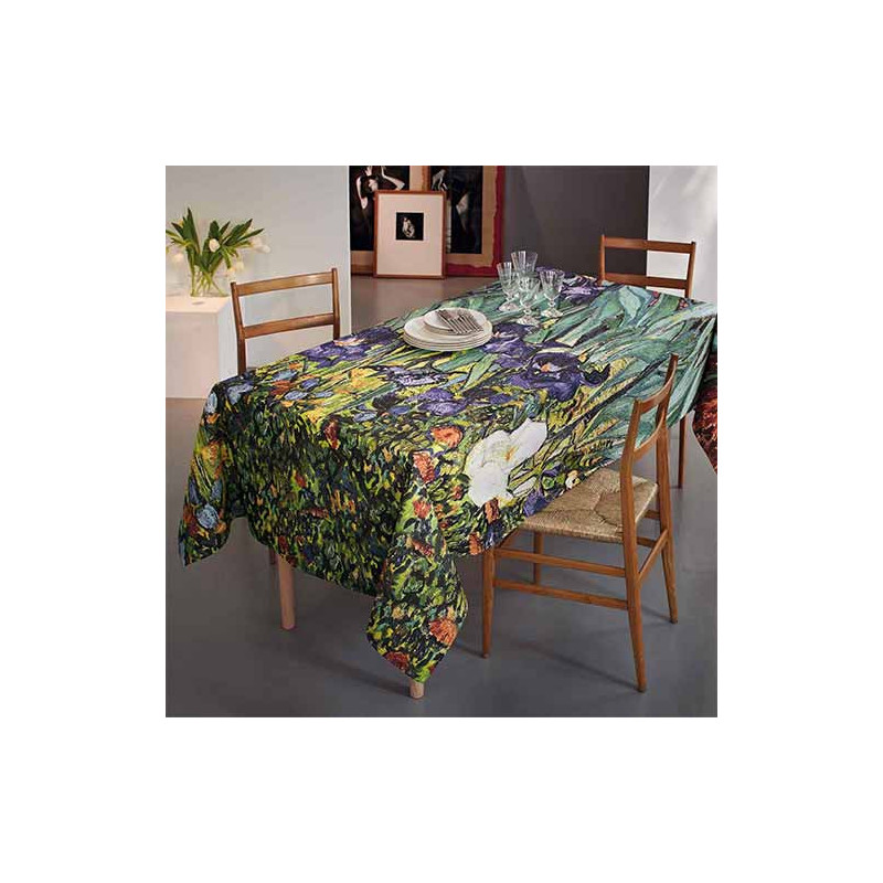 Nappe Iris rectangulaire BlanClarence®