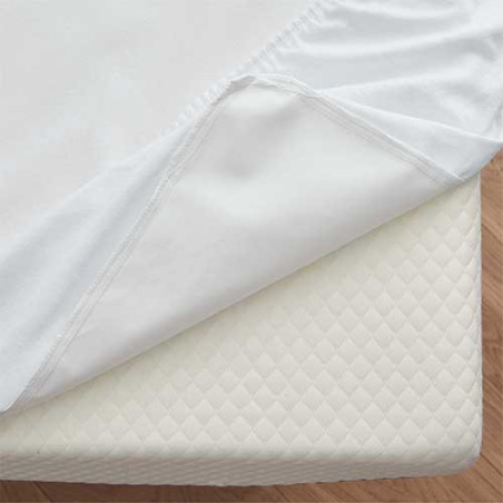 Protège-matelas imperméable en molleton BlanClarence®