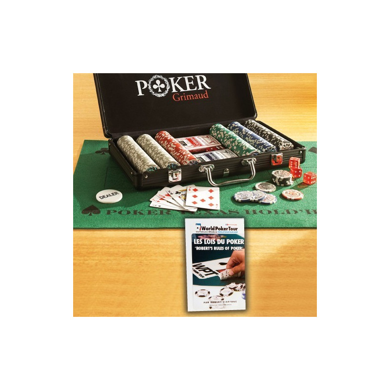 MALLETTE POKER ET LES LOIS DU POKER (gratuit ) 