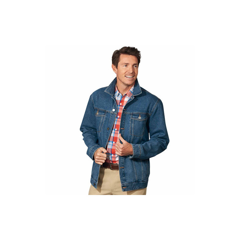 VESTE-BLOUSON DENIM