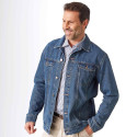 VESTE-BLOUSON DENIM
