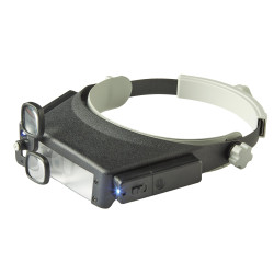 Loupe frontale avec LED