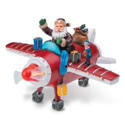 Avion de Noël musical et...