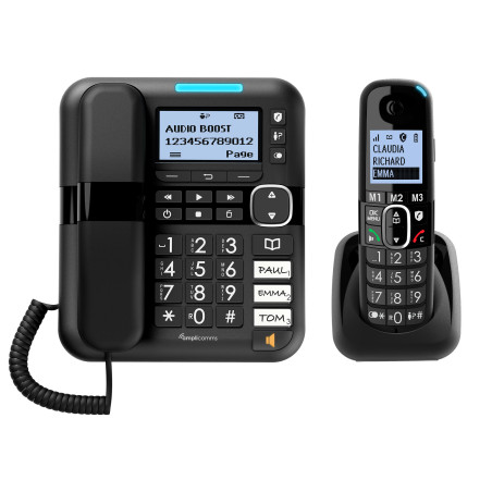 Duo téléphones ergonomiques