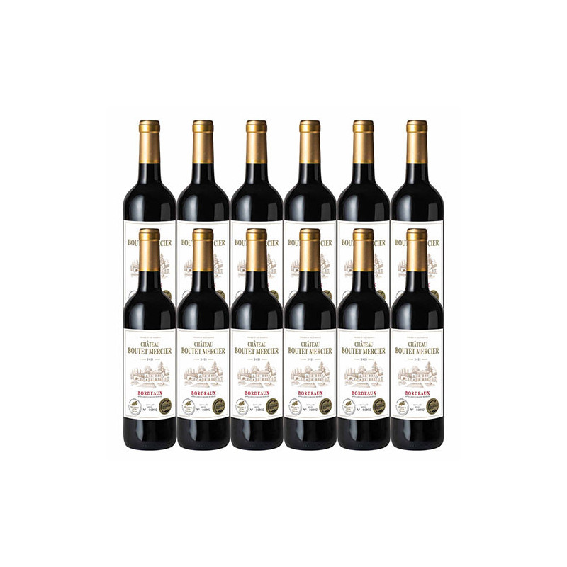 Château Boutet Mercier 2021 - les 12