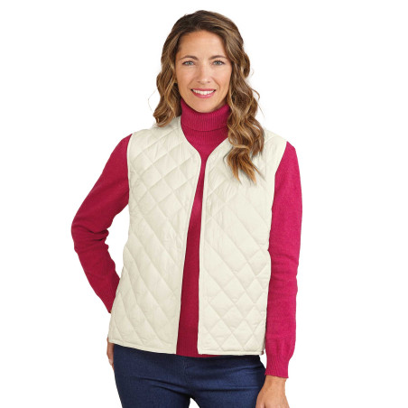 Les 2 doudounes  sans manches