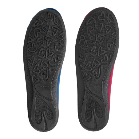 Chaussons-ballerines velours