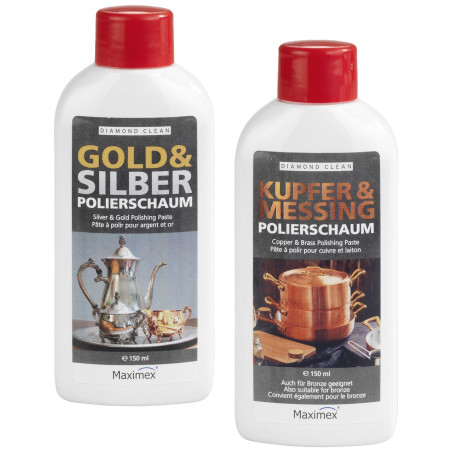 Pâtes à polir Diamond Clean - les 2