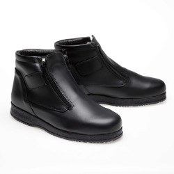 Boots cuir doublées laine