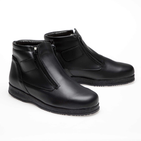 Boots cuir doublées laine