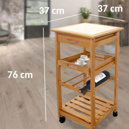 Desserte carrelée multiservice