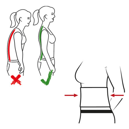 Ceinture de maintien dorsal