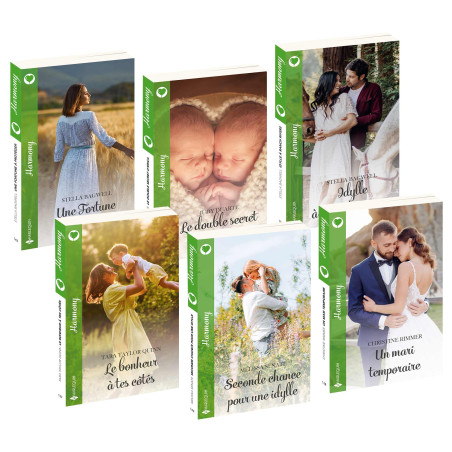 Les 6 livres Harlequin