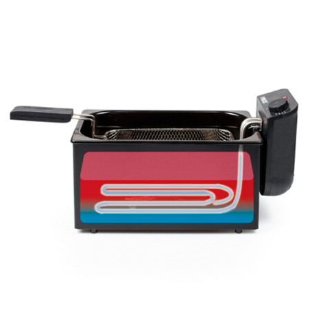 Friteuse à zone froide