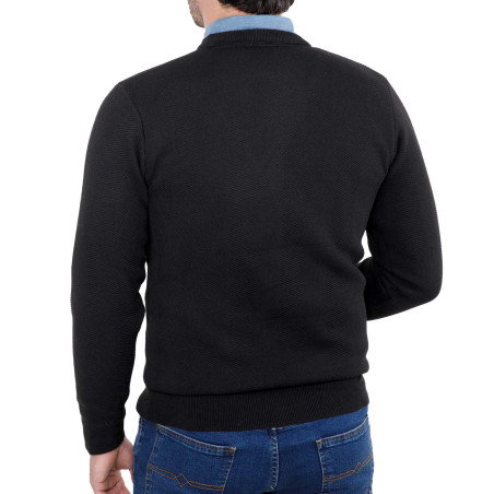 Pulls thermiques chevrons