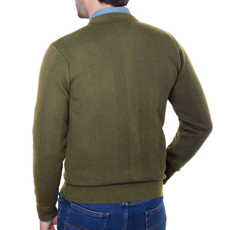 Pulls thermiques chevrons