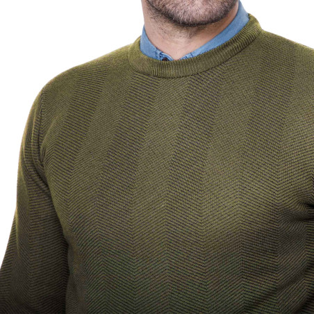 Pulls thermiques chevrons
