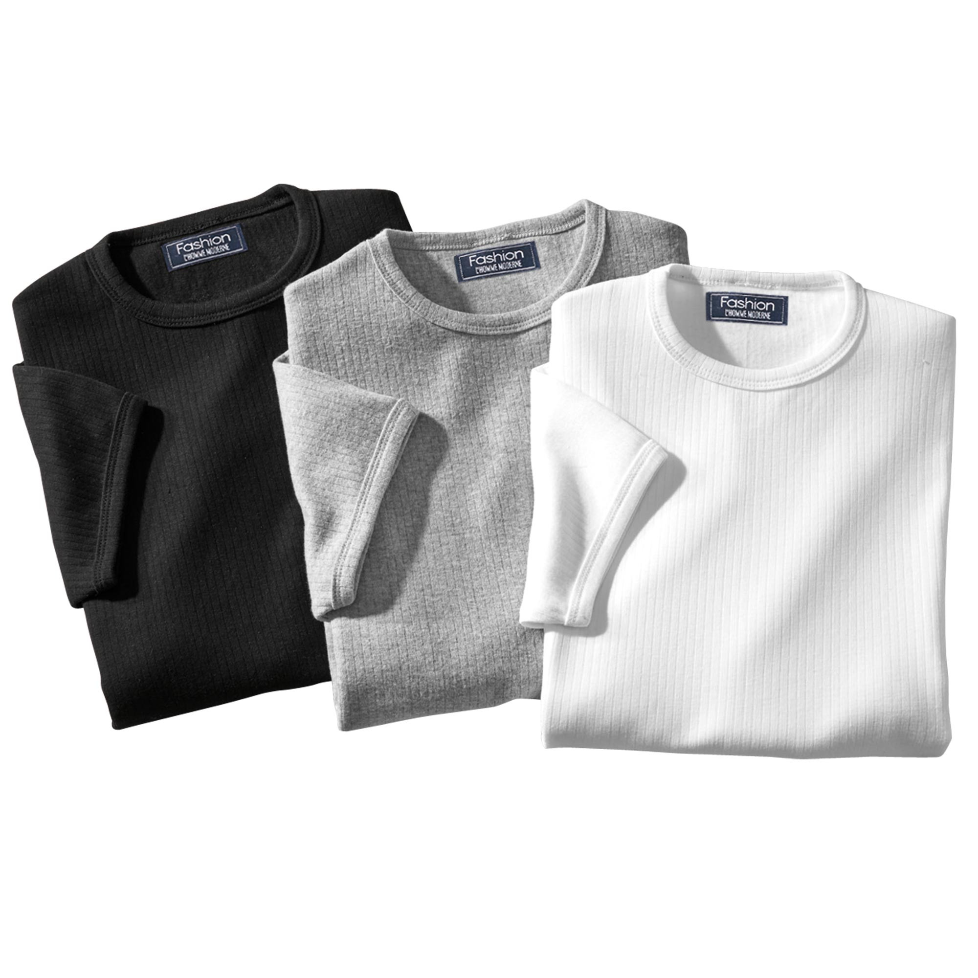 Tee-shirts thermiques - les 3