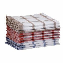 Torchons à carreaux - les 10