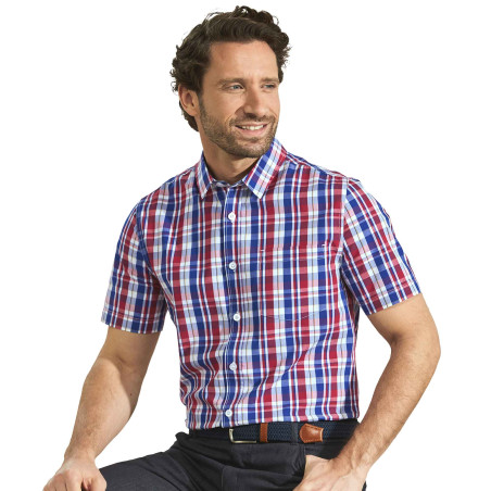 Chemisette à carreaux