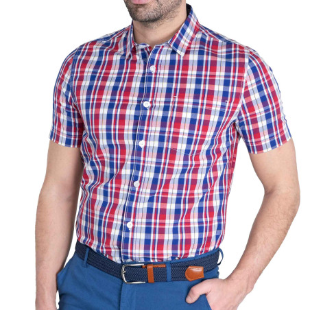 Chemisette à carreaux