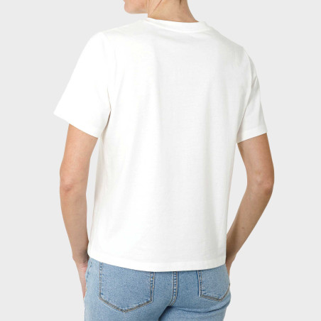 Tee-shirt broderie et strass