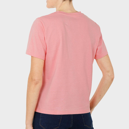 Les 3 tee-shirts broderie et strass (de même taille)