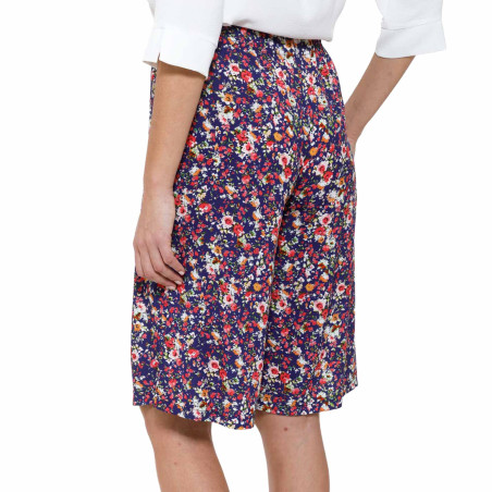 Jupe-culotte Sabrina Fleurs