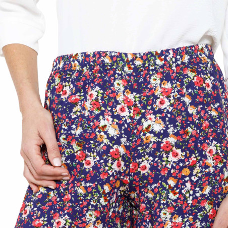 Jupe-culotte Sabrina Fleurs