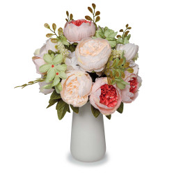 Bouquet de pivoines éternel