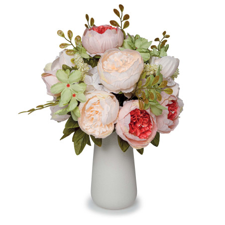 Bouquet de pivoines éternel