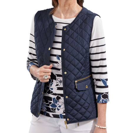 Veste matelassée sans manches