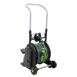 Chariot enrouleur à pédale