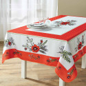 Nappe coquelicots rectangulaire