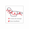 Fauteuil-releveur massant et chauffant