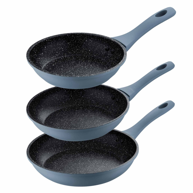 Les 3 poêles aluminium forgé