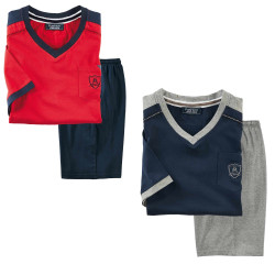 Les 2 pyjashorts (de même taille).