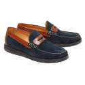 Mocassins bateau bicolores