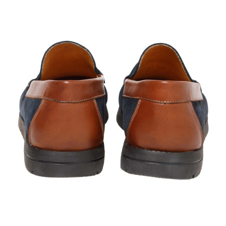 Mocassins bateau bicolores