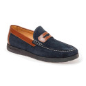 Mocassins bateau bicolores