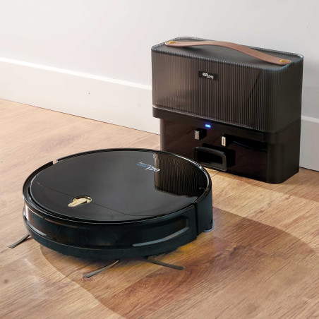 Robot aspirant-lavant à vidange automatique