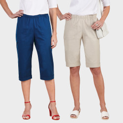 Le pantacourt + le bermuda...