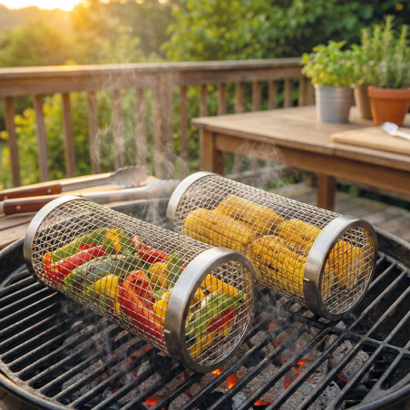 Panier de cuisson pour barbecue