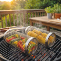 Les 2 paniers de cuisson pour barbecue