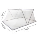 Moustiquaire de lit pliante