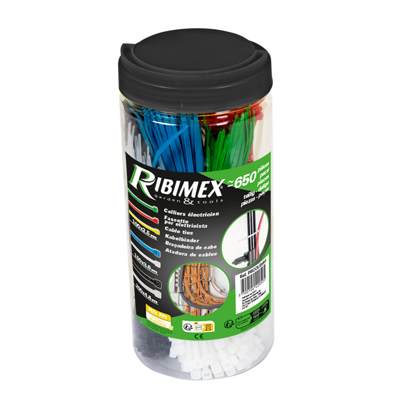 Boîte 650 colliers de serrage