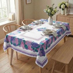 Nappe Hortensia rectangulaire