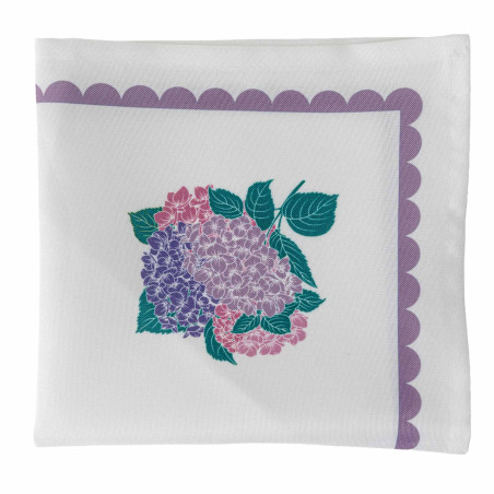 Serviettes Hortensia - les 6 (3)