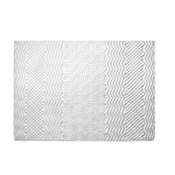 Surmatelas confort 7 zones 2 places